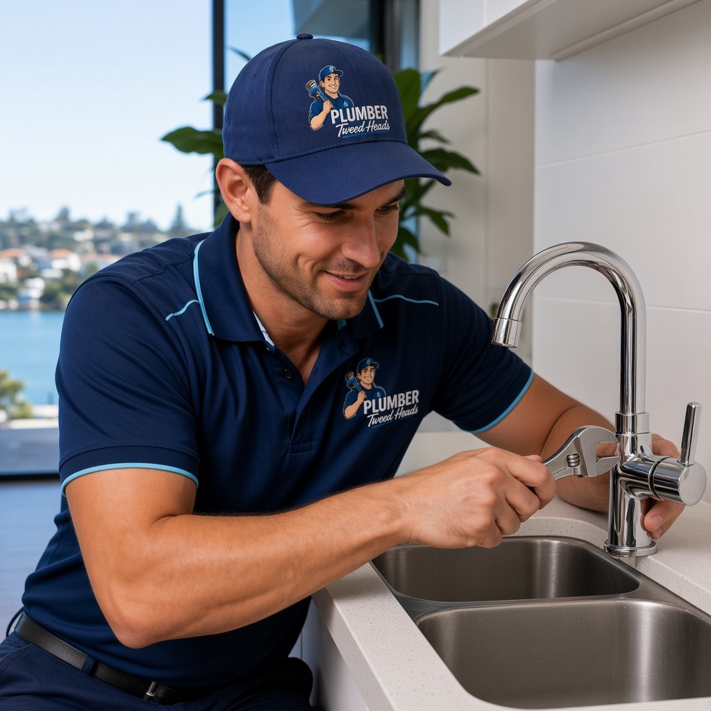 Tap repair and replacement Tweed Heads plumber fixing a kitchen mixer tap